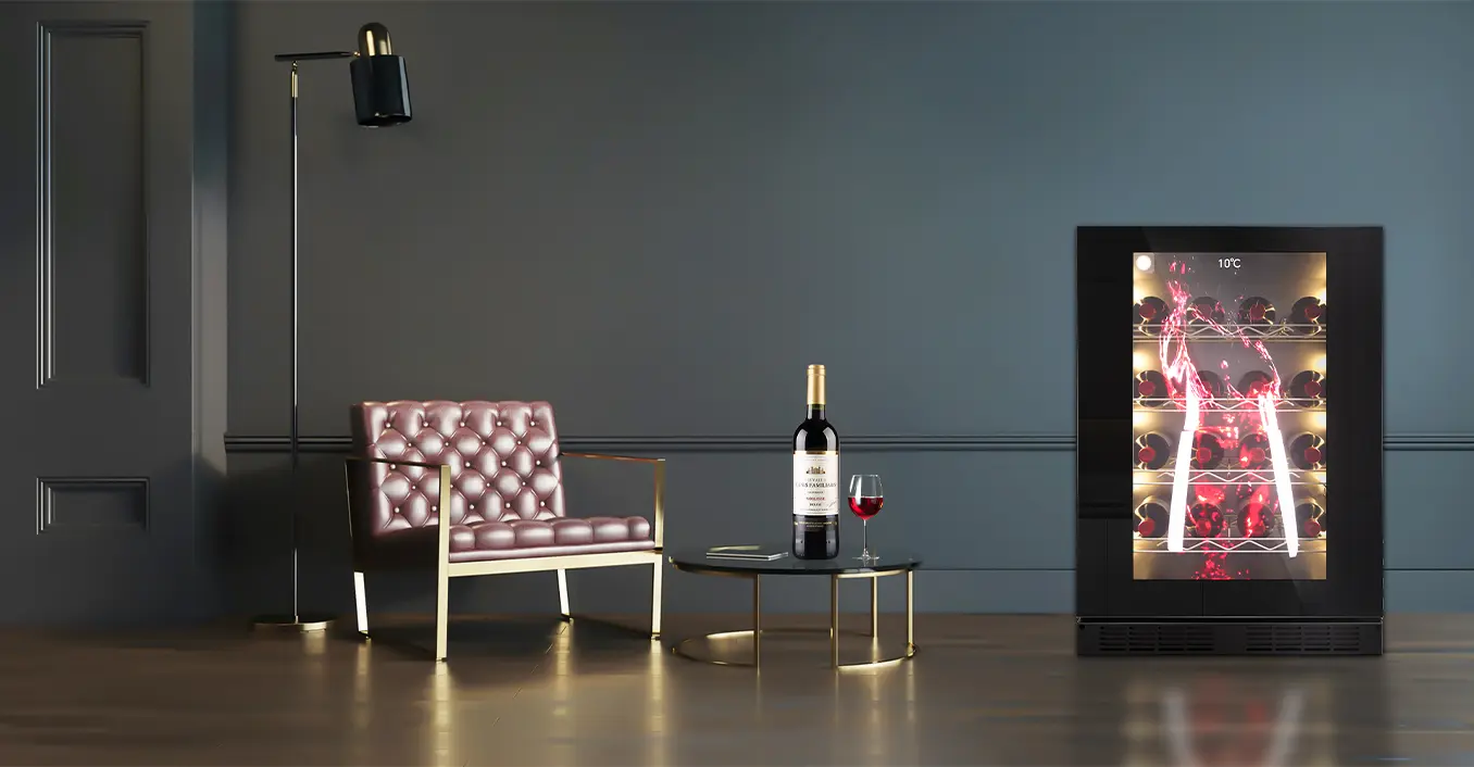 Wine Cabinet Digital Signage