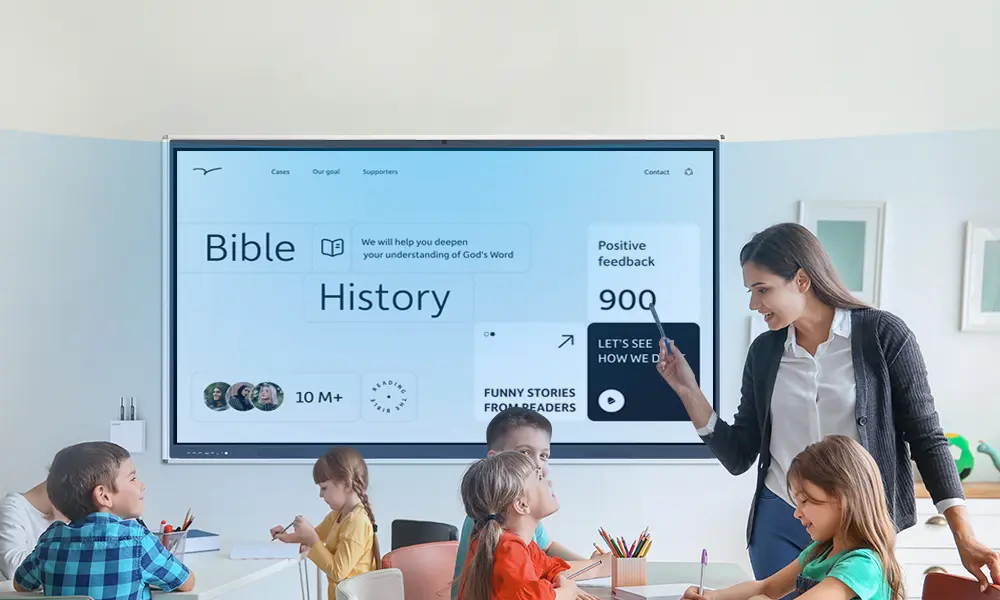 Interactive Flat Panel for Classroom