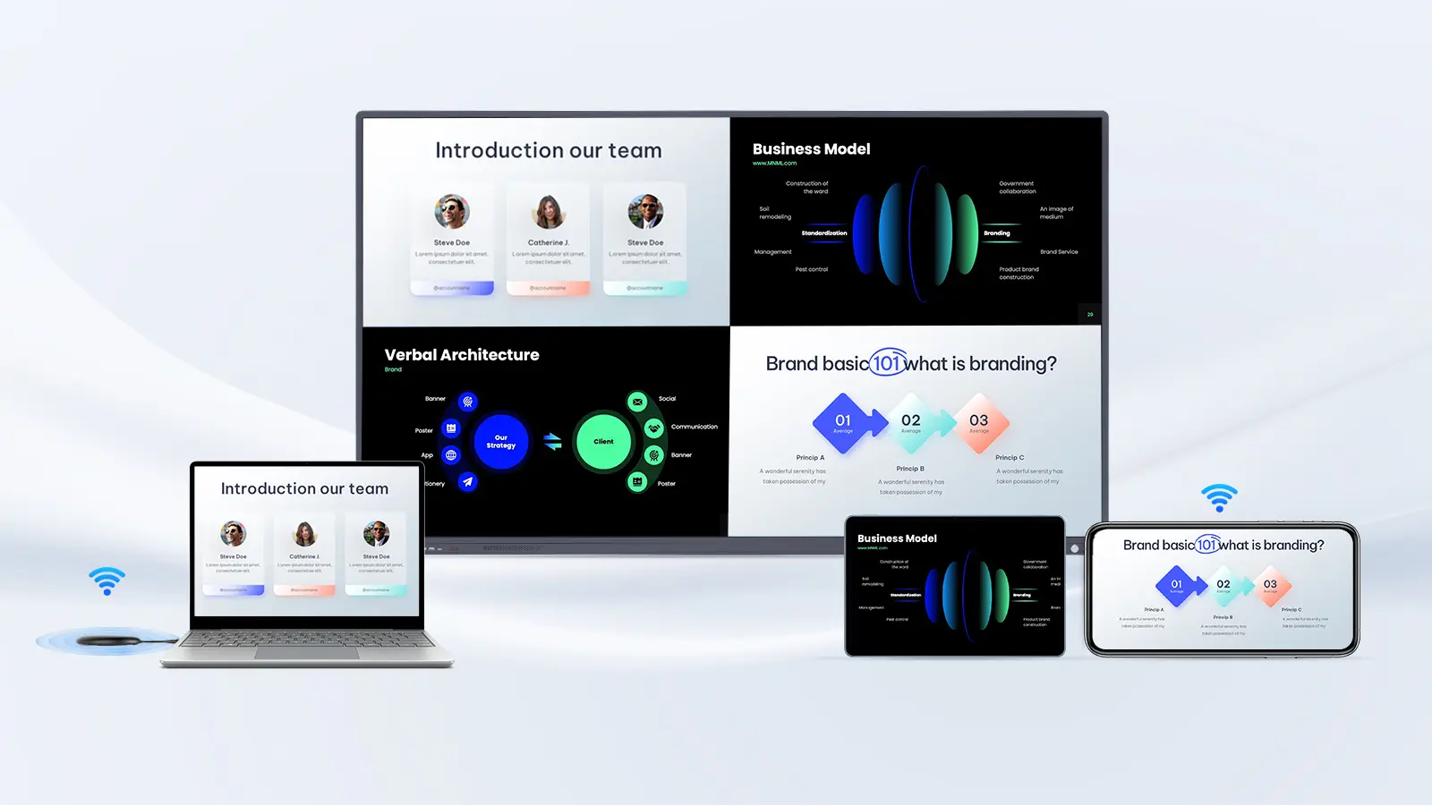 Interactive Flat Panel for Conference