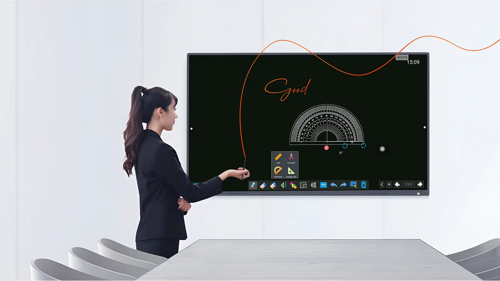 Interactive Flat Panel for Conference