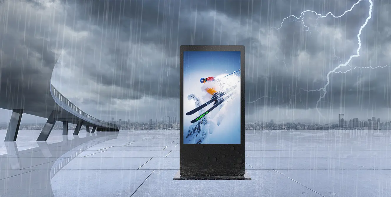 Outdoor digital signage